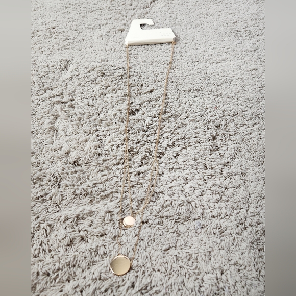 Women's Gold-Tone Coin Necklace - A New Day - Picture 2 of 9